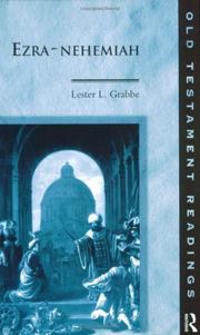 Cover of Ezra-Nehemiah (Old Testament Readings) by Lester L. Grabbe