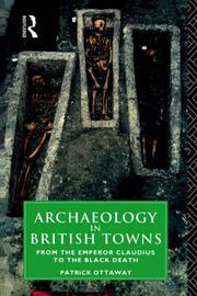 Cover of Archaeology in British towns by Patrick Ottaway
