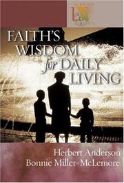 Front cover of Faith's wisdom for daily living by Herbert Anderson
