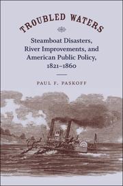Cover of Troubled Waters by Paul F. Paskoff