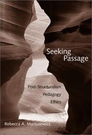 Front cover of Seeking Passage by Rebecca A. Martusewicz