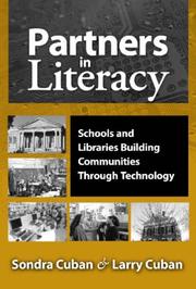 Front cover of Partners in literacy by Sondra Cuban
