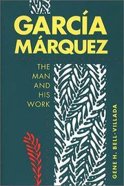 Front cover of García Márquez by Gene H. Bell-Villada