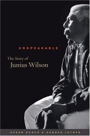 Cover of Unspeakable by Susan Burch