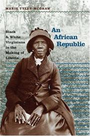 Front cover of An African republic by Marie Tyler-McGraw
