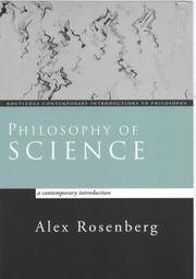 Front cover of The Philosophy of Science by Alex Rosenberg