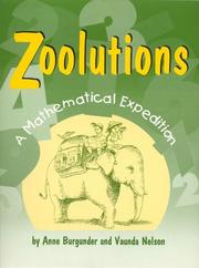 Cover of Zoolutions by Anne Burgunder