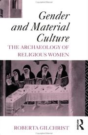 Front cover of Gender and material culture by Roberta Gilchrist