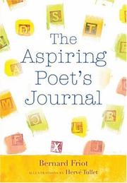 Front cover of The Aspiring Poet's Journal by Bernard Friot