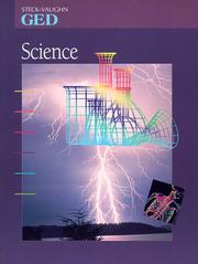 Front cover of GED Science (Steck-Vaughn GED Series) by Steck-Vaughn Company
