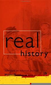 Cover of Real history by Martin Bunzl