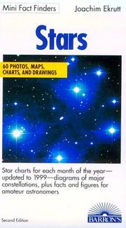 Front cover of Stars: 60 Photos, Maps, Charts, and Drawings by Joachim Ekrutt