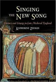 Front cover of Singing the new song by Katherine Zieman