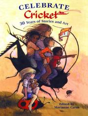 Front cover of Celebrate Cricket by Marianne Carus