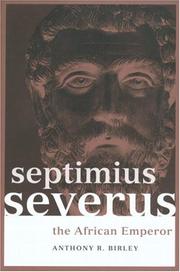 Cover of Septimius Severus by Anthony Richard Birley