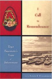 Front cover of I Call to Remembrance by Susan B. Richardson