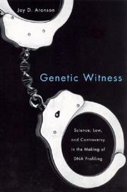 Front cover of Genetic Witness by Jay D. Aronson