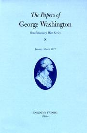 Front cover of The papers of George Washington by George Washington