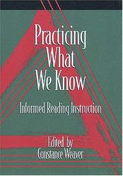 Cover of Practicing What We Know by Constance Weaver