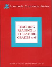 Cover of Teaching Reading and Literature, Grades 4-6 by National Council of Teachers of English.