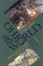 Front cover of OHIO THE WORLD 1753 2053 by GEOFFREY PARKER