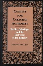 Cover of Contest for Cultural Authority by Robert Keith Lapp