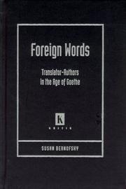 Cover of Foreign Words by Susan Bernofsky