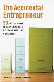 Cover of The Accidental Entrepreneur by Susan Urquhart-Brown