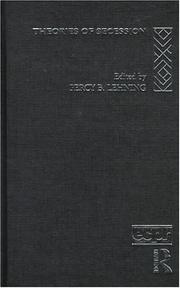 Cover of Theories of secession by Percy B. Lehning