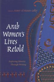 Cover of Arab Women's Lives Retold by Nawar Al-Hassan Golley