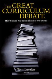 Front cover of The Great Curriculum Debate by Tom Loveless