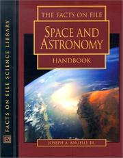 Front cover of The Facts on File Space and Astronomy Handbook by Joseph A. Angelo