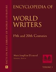 Front cover of Encyclopedia of world writers by Marie Josephine Diamond
