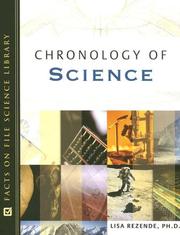 Cover of The Facts on File chronology of science by Lisa Rezende