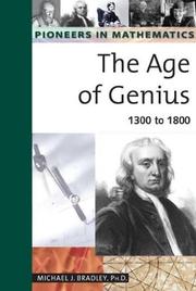 Cover of The age of genius by Bradley, Michael J.
