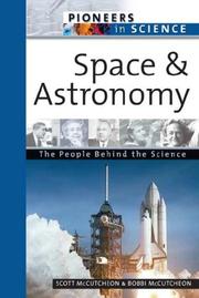 Cover of Space and astronomy by Scott McCutcheon