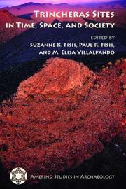 Front cover of Trincheras sites in time, space, and society by Suzanne K. Fish