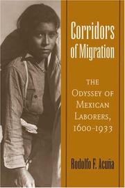 Front cover of Corridors of Migration by Rodolfo Acuña