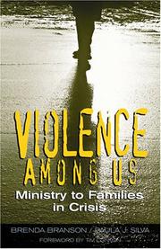 Cover of Violence among us by Brenda Branson