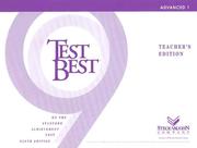 Front cover of Test Best on the Sat by Unknown