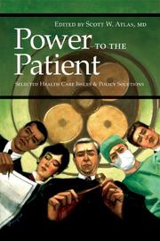 Cover of Power To The Patient by Scott W. Atlas