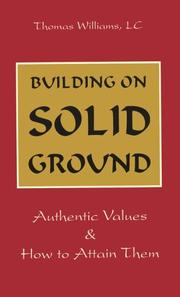 Cover of Building on solid ground by Williams, Thomas D. LC
