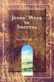 Cover of Jesus' ways to success by Biju Michael
