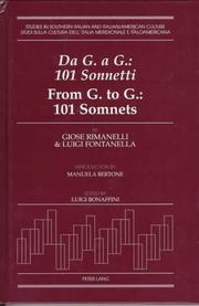 Cover of Da G. a G by Giose Rimanelli