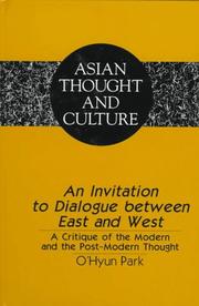 Cover of An Invitation to Dialogue Between East and West by O'Hyun Park