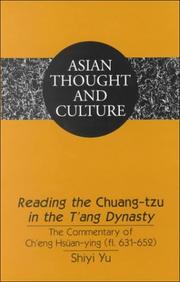 Front cover of Reading the Chuang-Tzu in the T'Ang Dynasty by Shiyi Yu