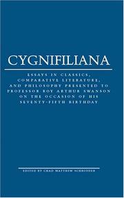 Front cover of Cygnifiliana by Chad Matthew Schroeder