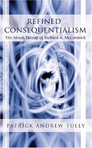 Cover of Refined Consequentialism by Patrick Andrew Tully