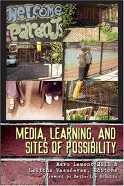Front cover of Media, learning, and sites of possibility by Marc Lamont Hill