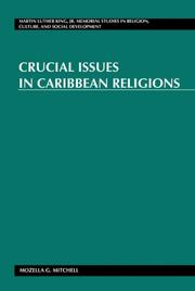 Cover of Crucial Issues in Caribbean Religions (Martin Luther King, Jr. Memorial Studies in Religion, Culture, and Social Development) by Mozella G. Mitchell